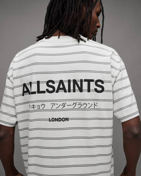 Men\'s Striped Shirts, Sweaters & | ALLSAINTS T-Shirts US