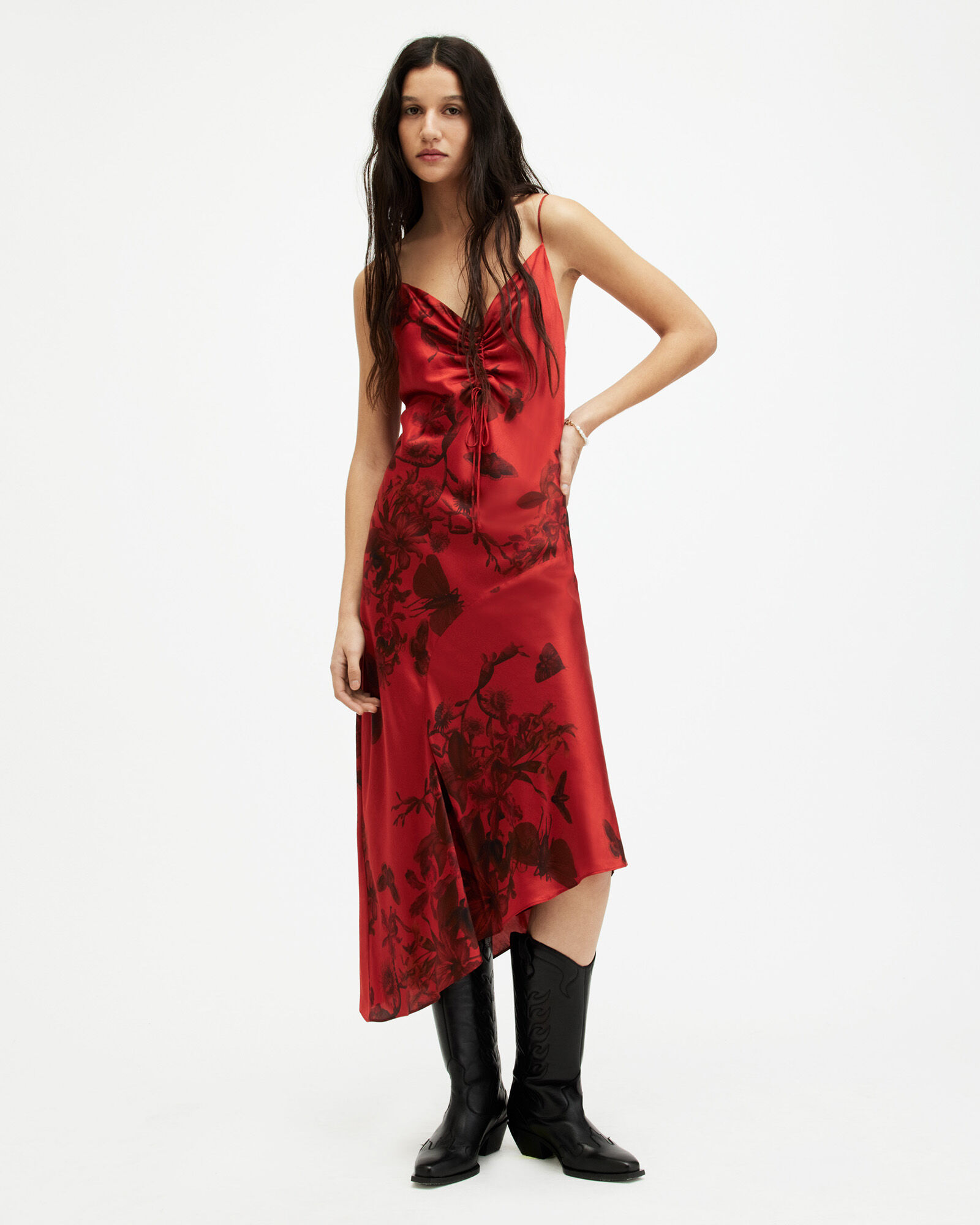 Red Silk Slip Dress, Silk Slip Dress of Mini Length, Red Cowl Neck Silk Slip  Dress for Special Occasions, Red Silk Mini Dress - Etsy | Red silk dress  short, Red silk