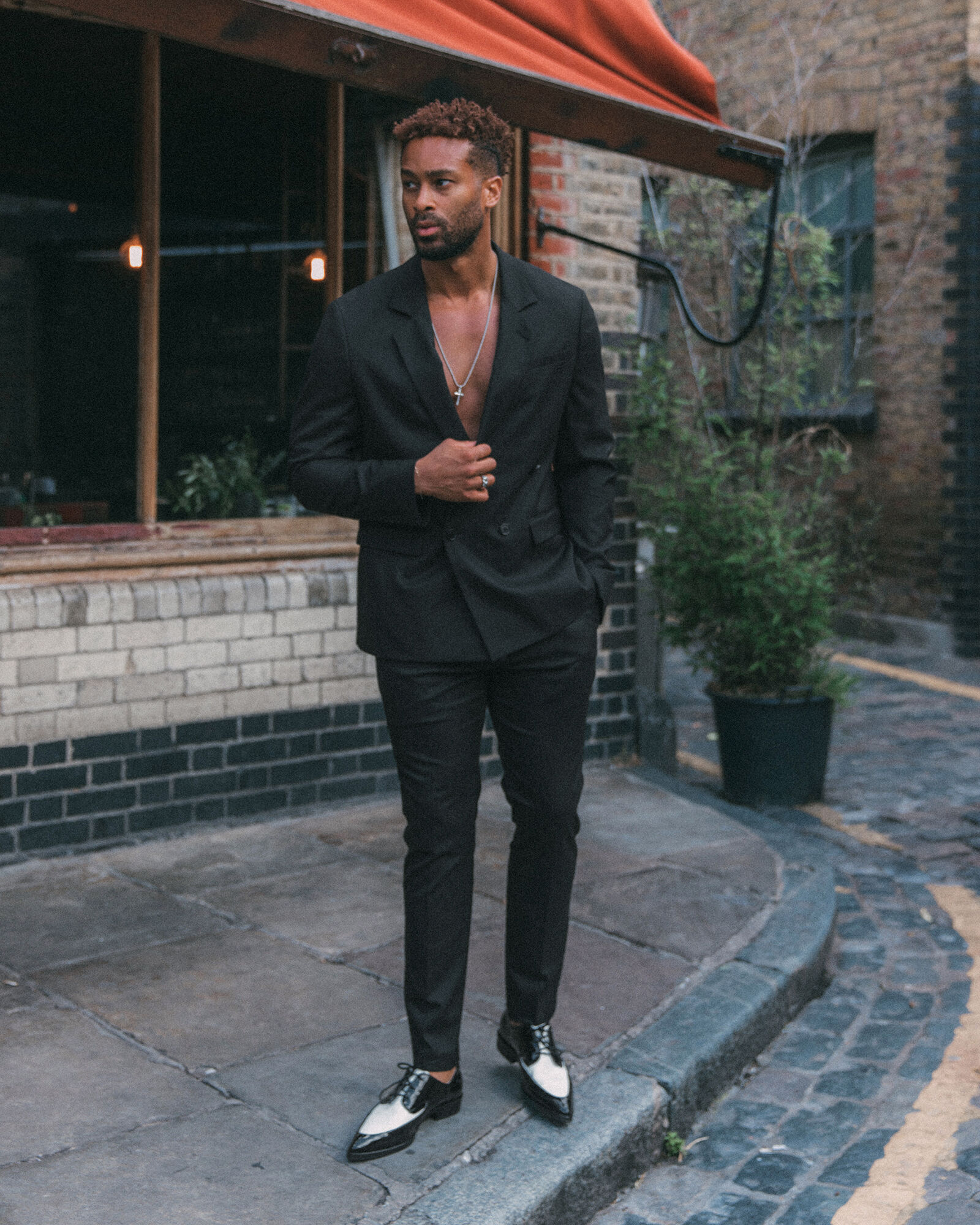 Tailored Pants in Black | Young Hungry Free