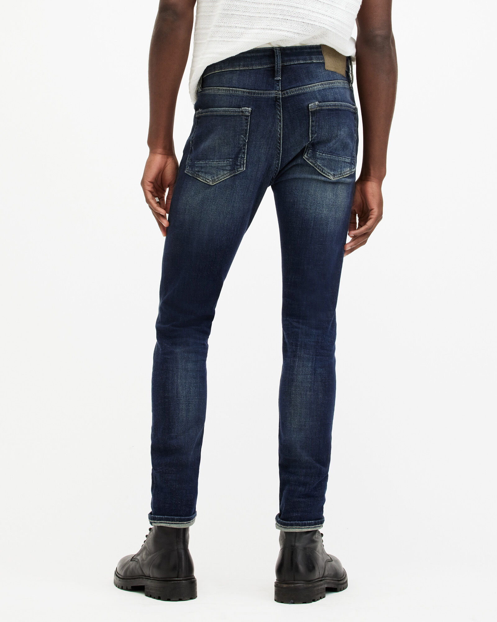 Cigarette Skinny Fit Stretch Denim Jeans