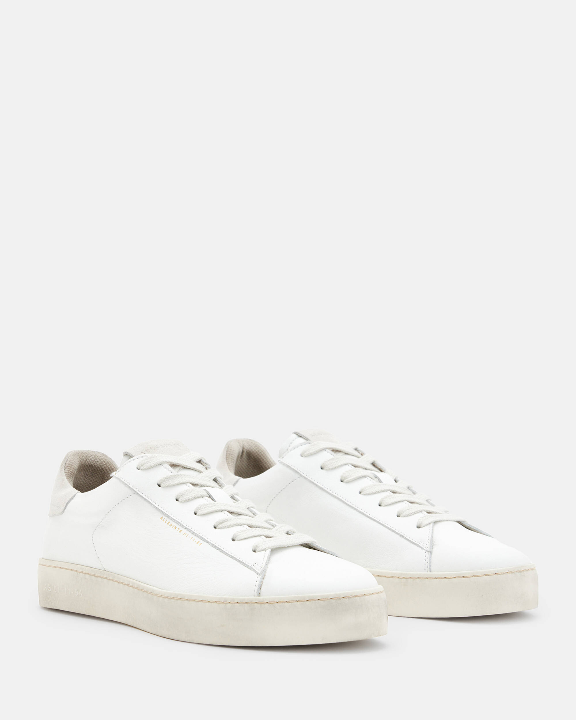Shana Leather Sneakers White | ALLSAINTS US