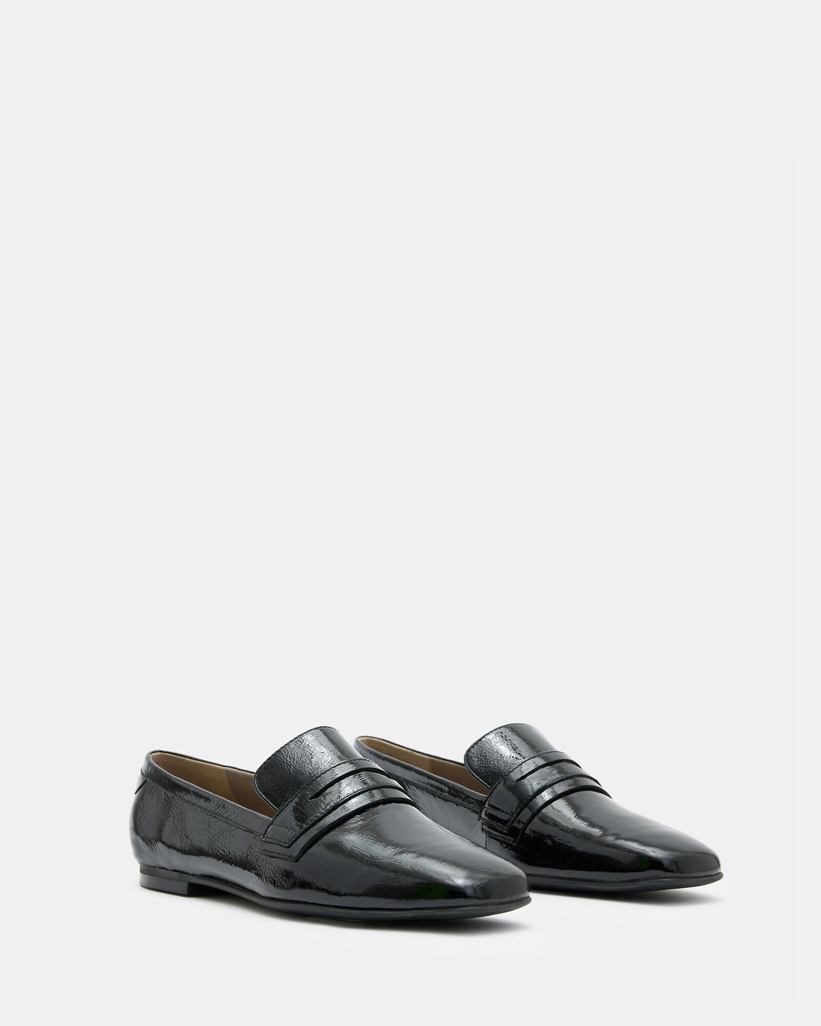 Sasha Patent Leather Loafer Shoes