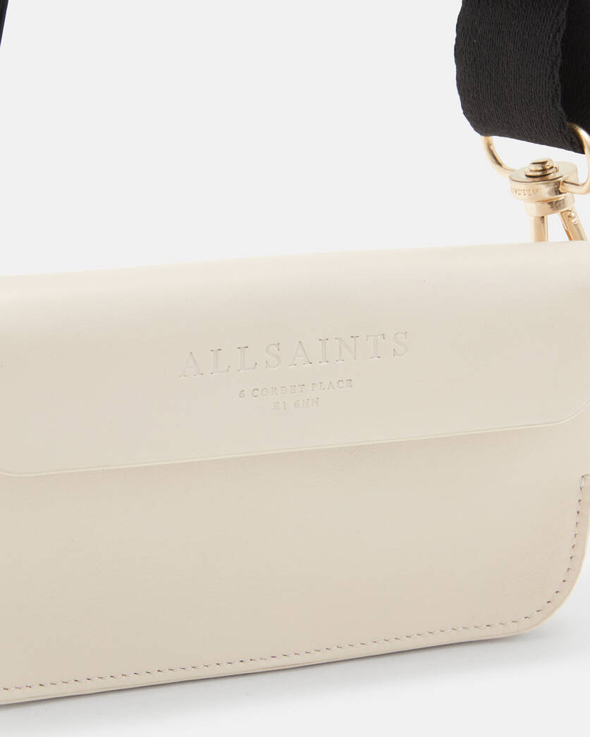 AllSaints Zoe Leather Crossbody Bag