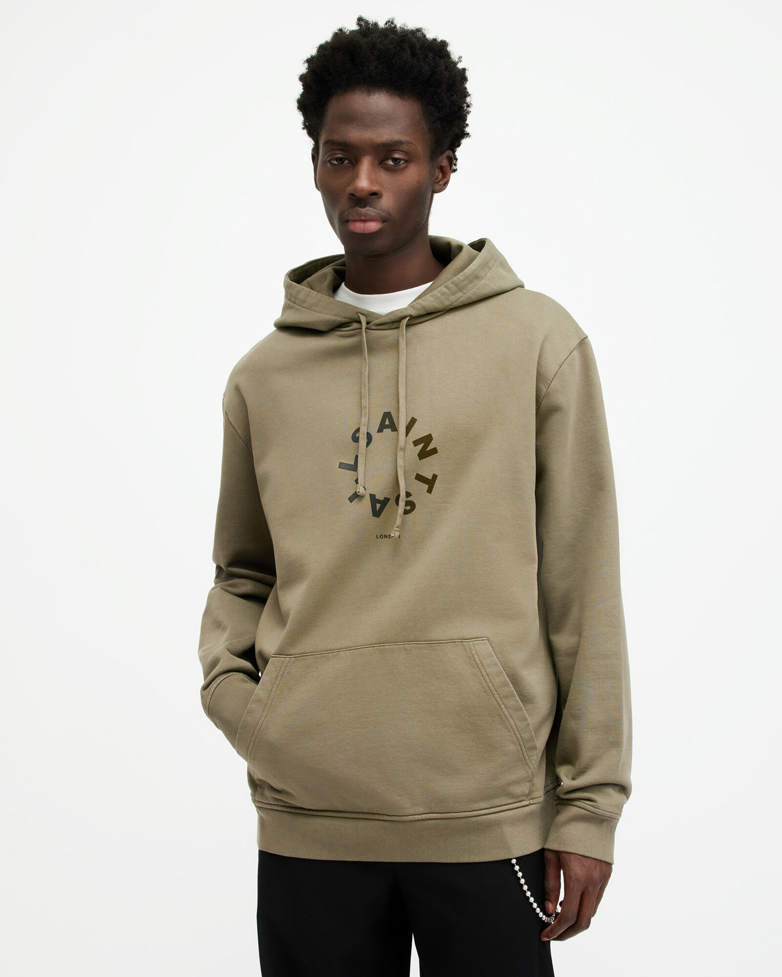 Tierra Pullover Circle Logo Hoodie