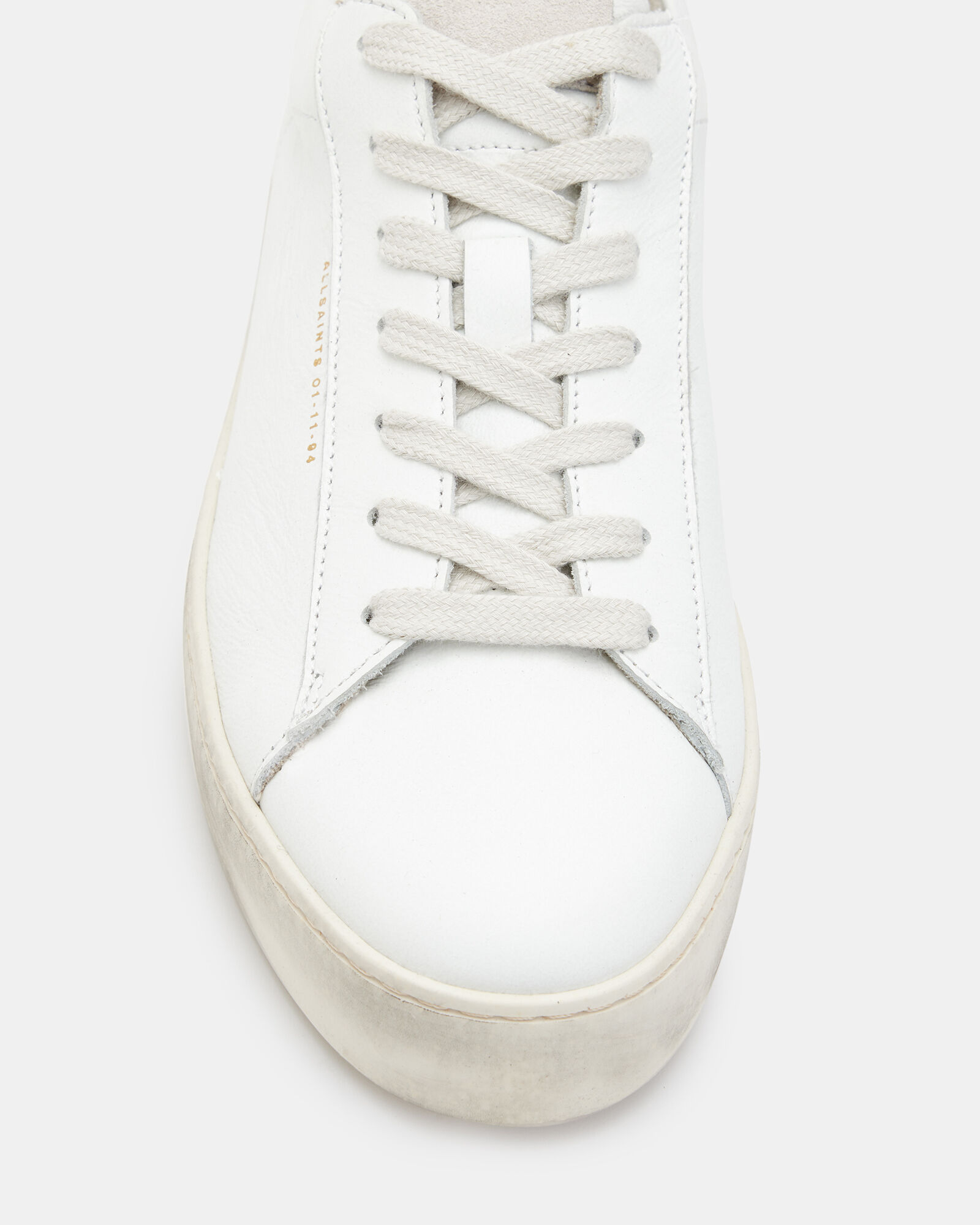 Shana Leather Sneakers White | ALLSAINTS US