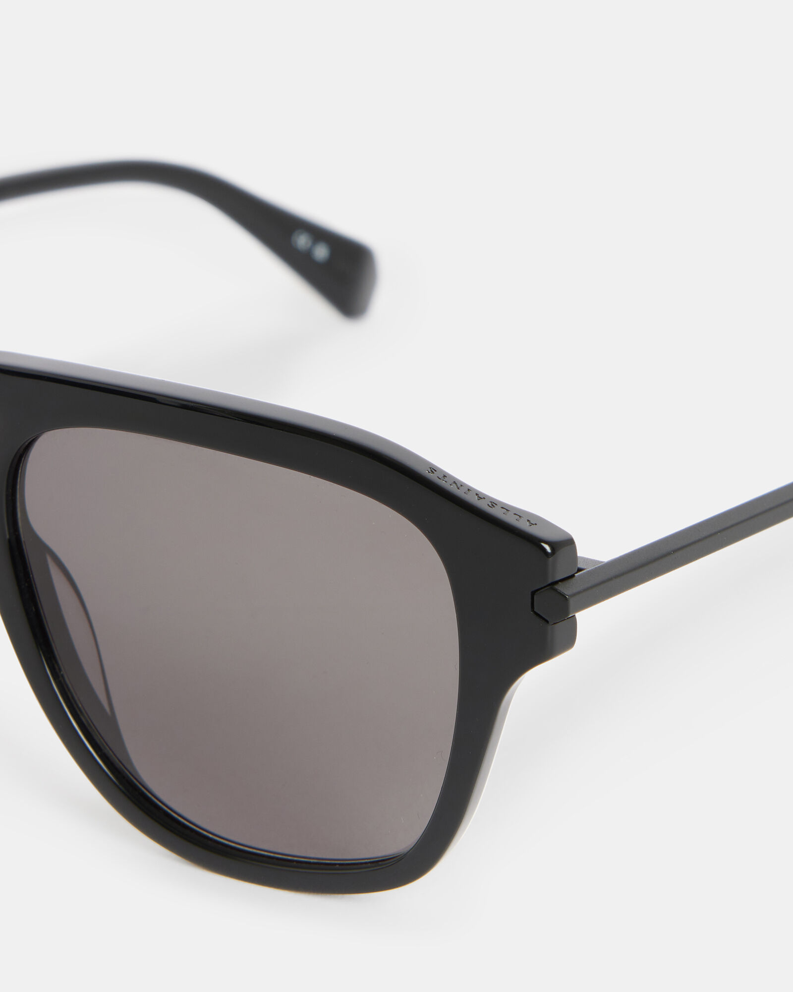 AllSaints Phoenix Square Shaped Sunglasses, in Green for Men | Lyst