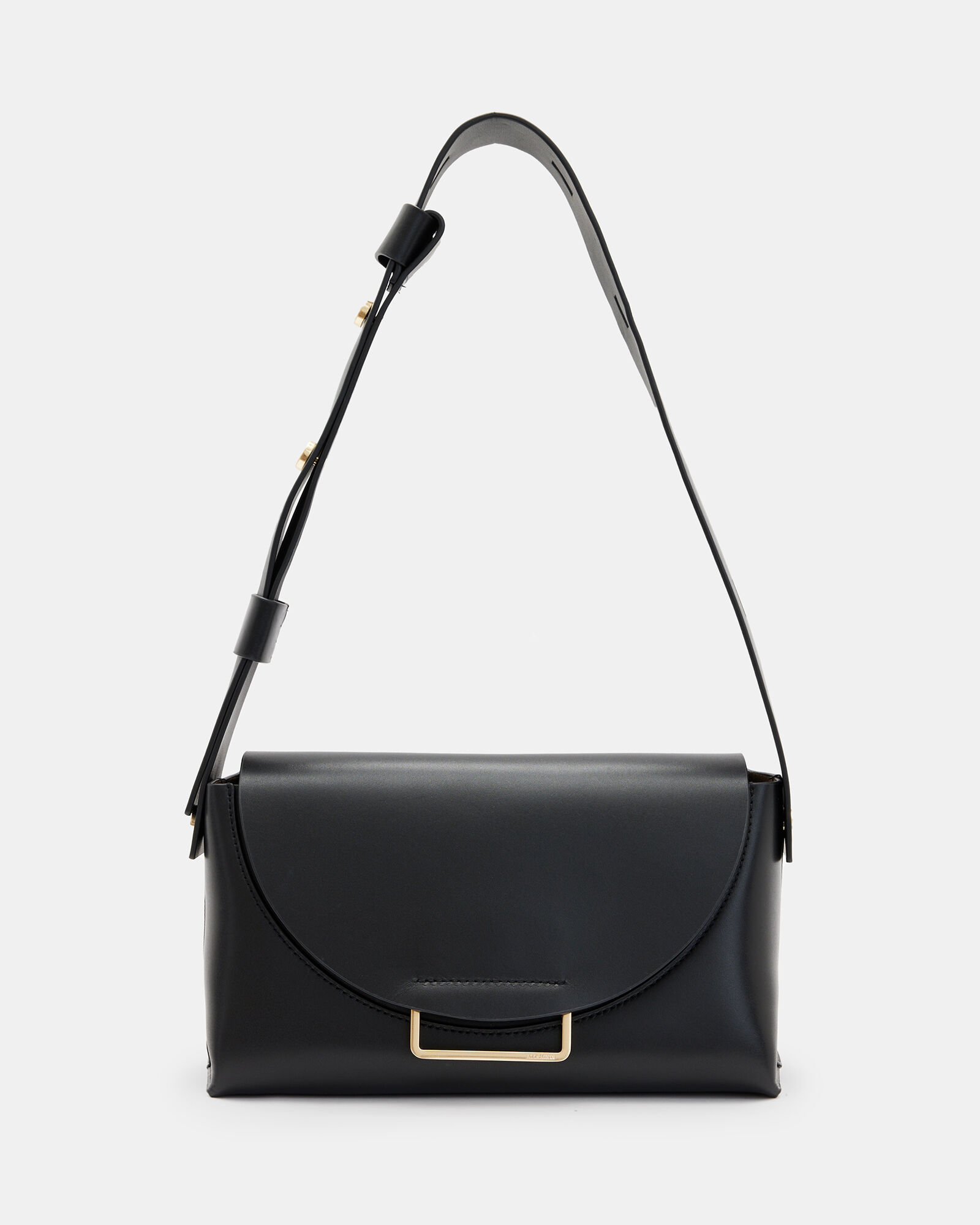 Celeste Leather Crossbody Bag Black | ALLSAINTS US