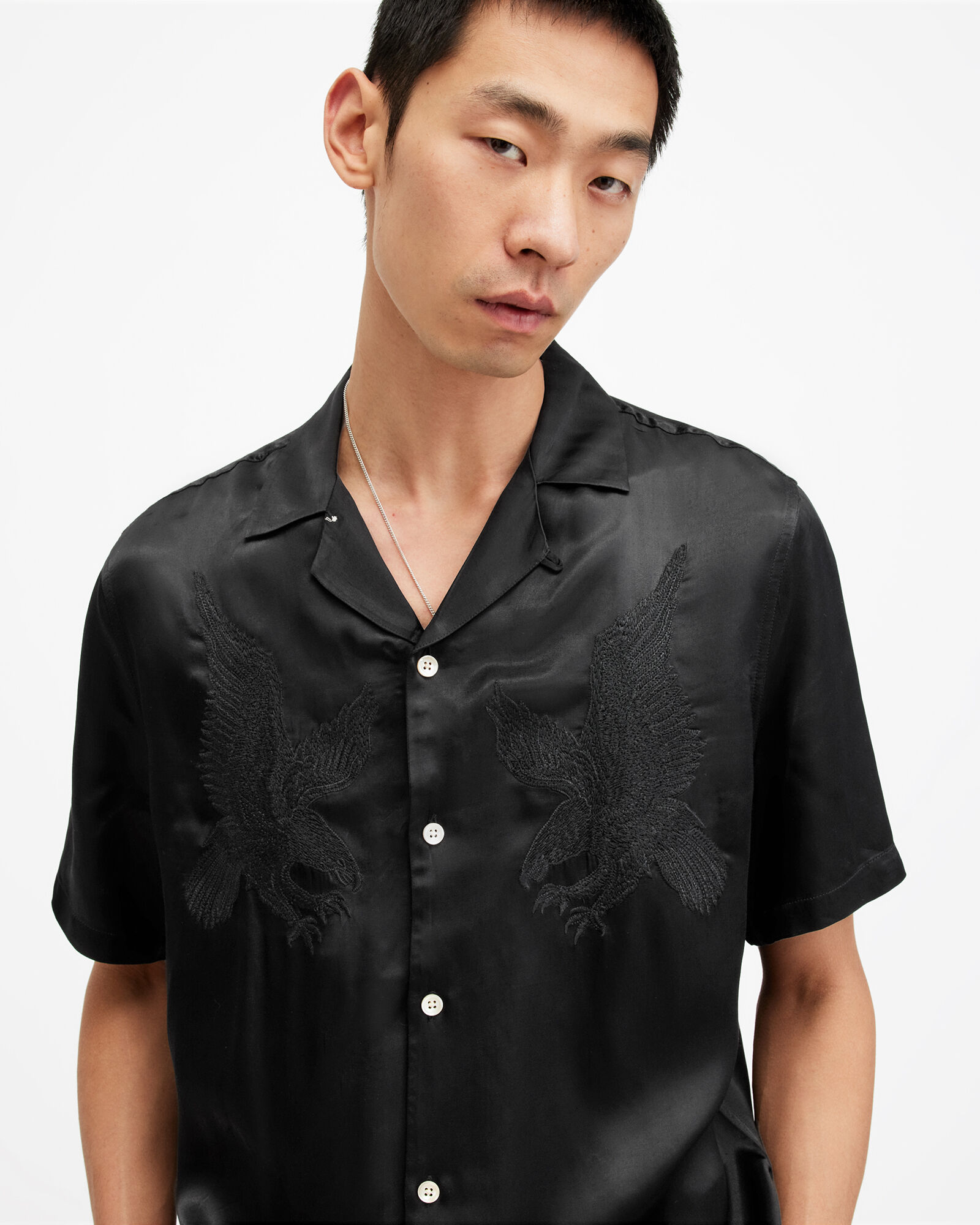 Aquila Embroidered Relaxed Fit Shirt