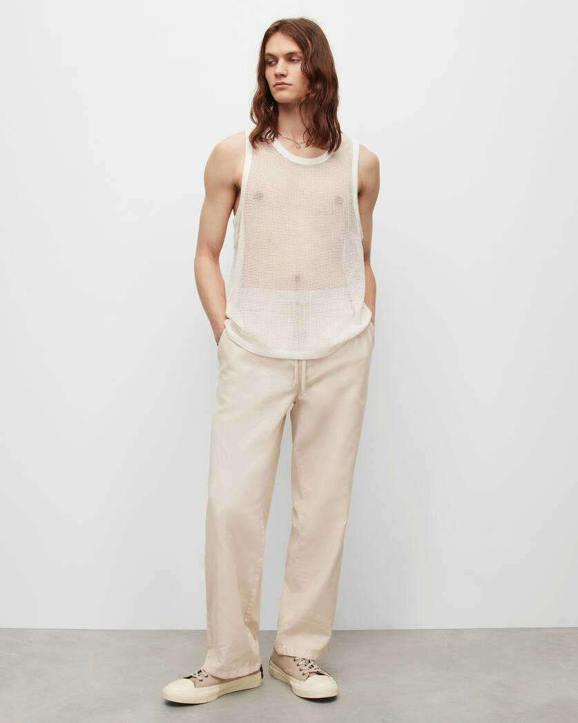 Anderson Relaxed Open Mesh Tank Top
