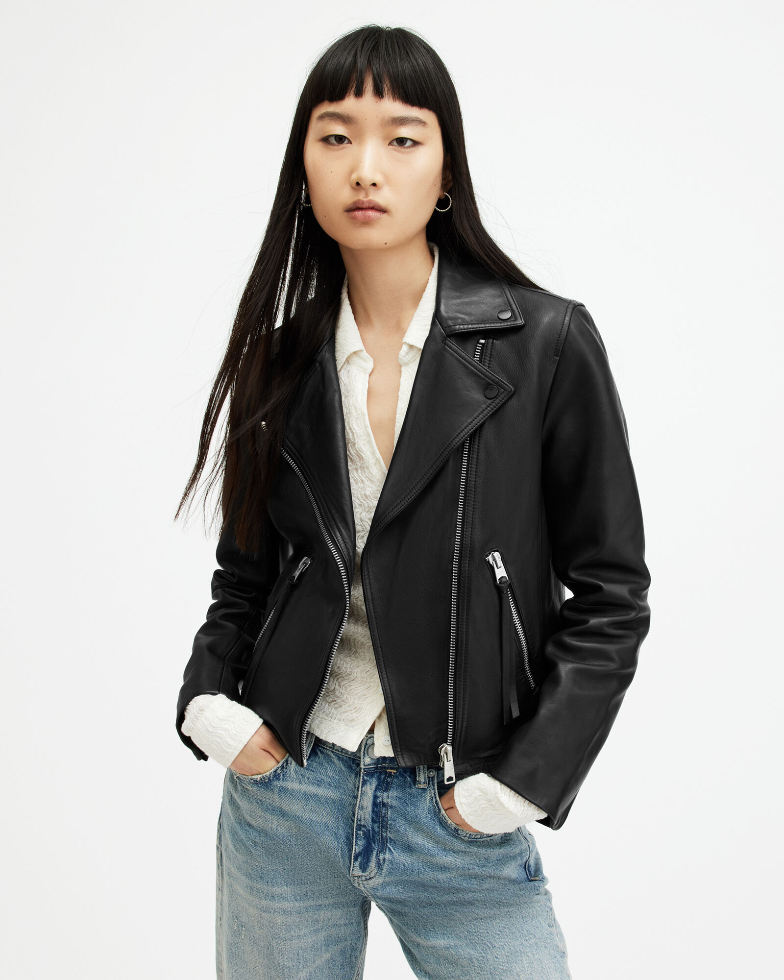 Women's Leather Jackets & Coats | ALLSAINTS US