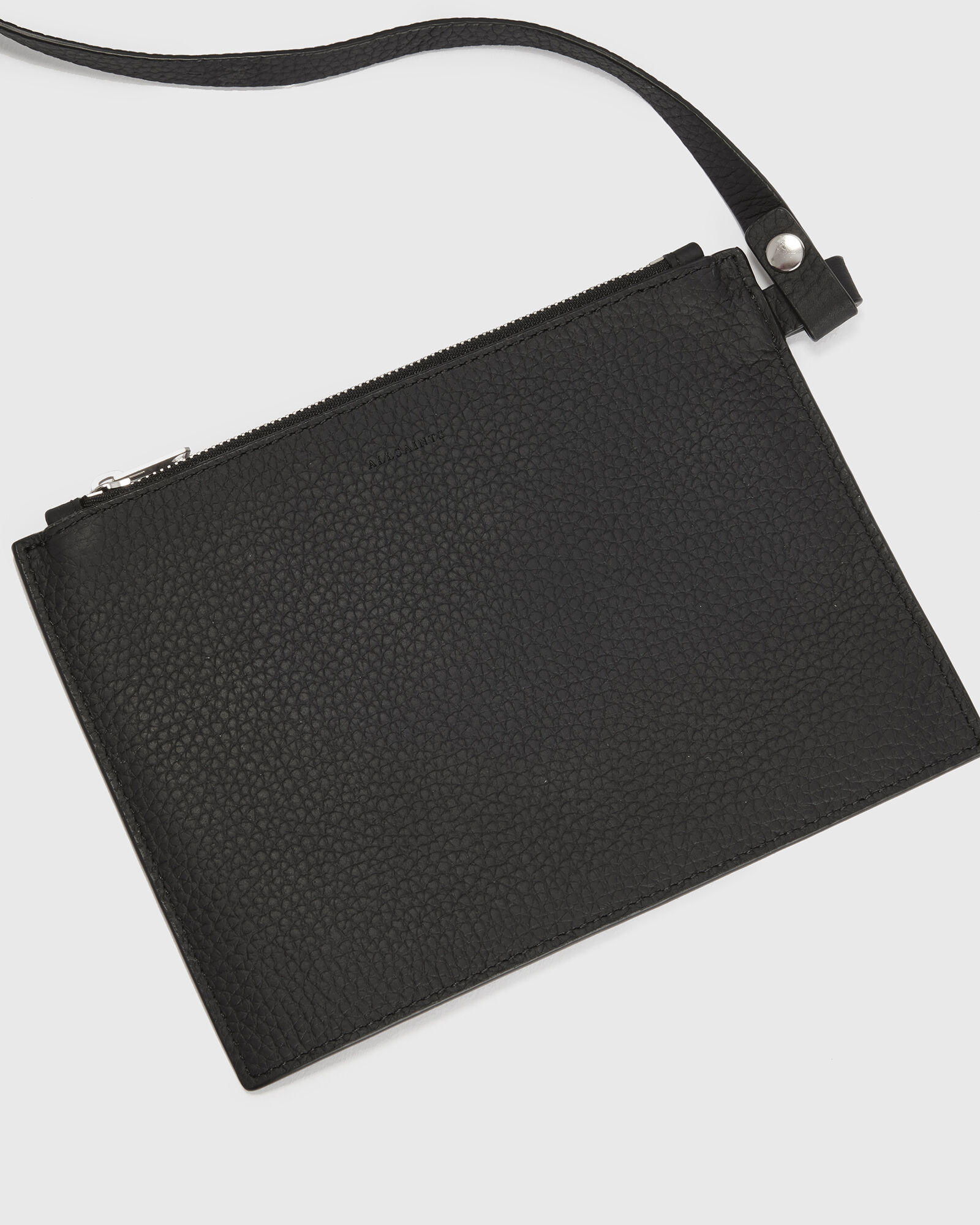 Kita Leather Crossbody Bag Black | ALLSAINTS US