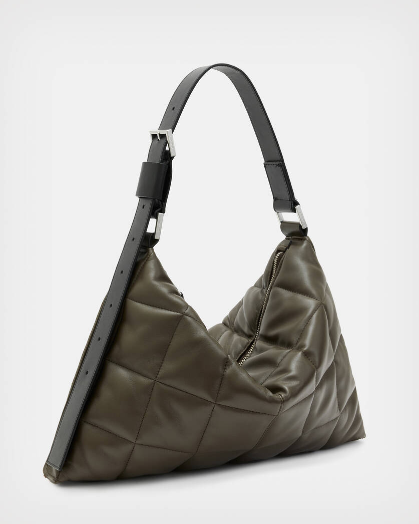 Edbury Leather Quilted Shoulder Bag  large image number 4