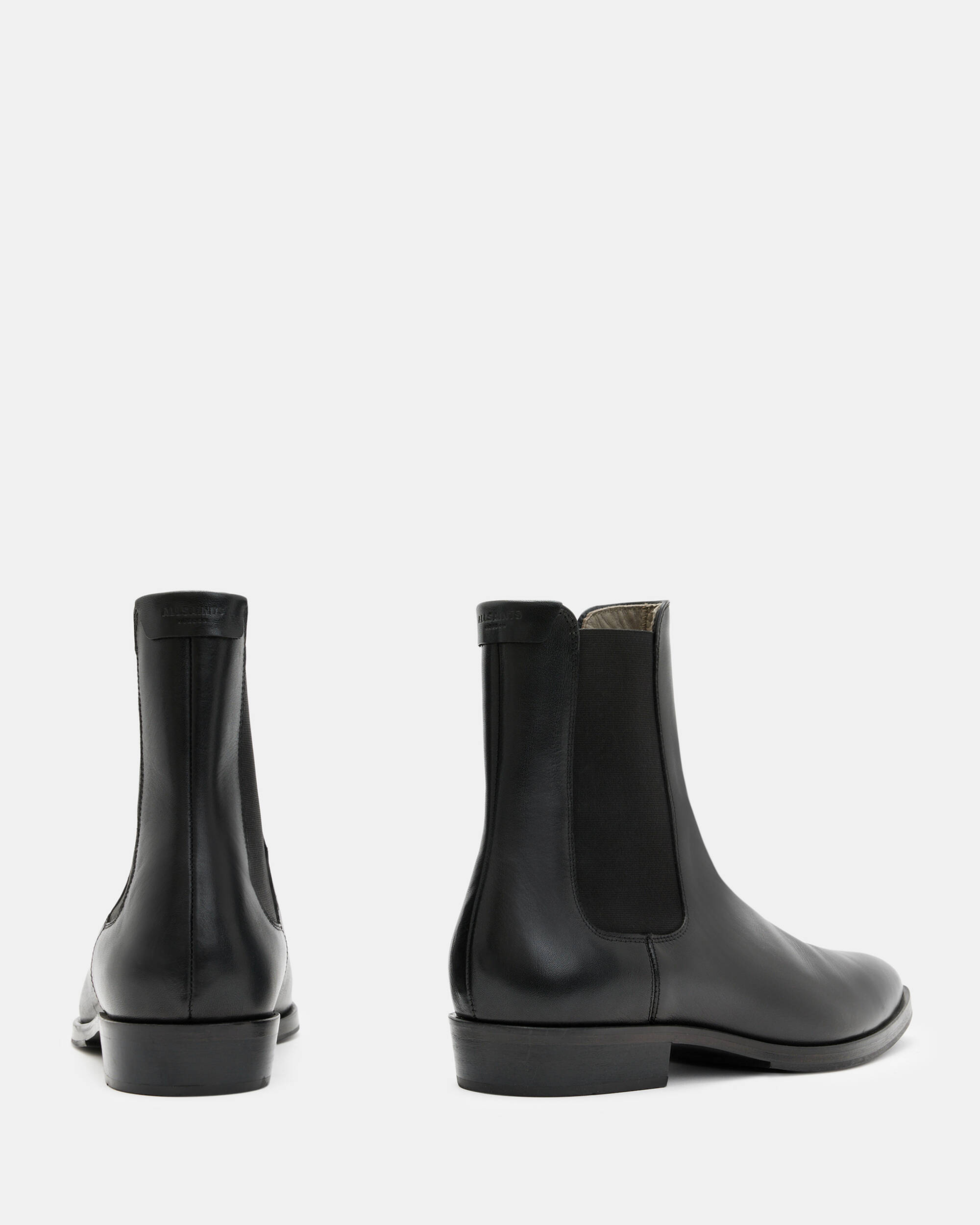 Steam Leather Boots Black | ALLSAINTS US