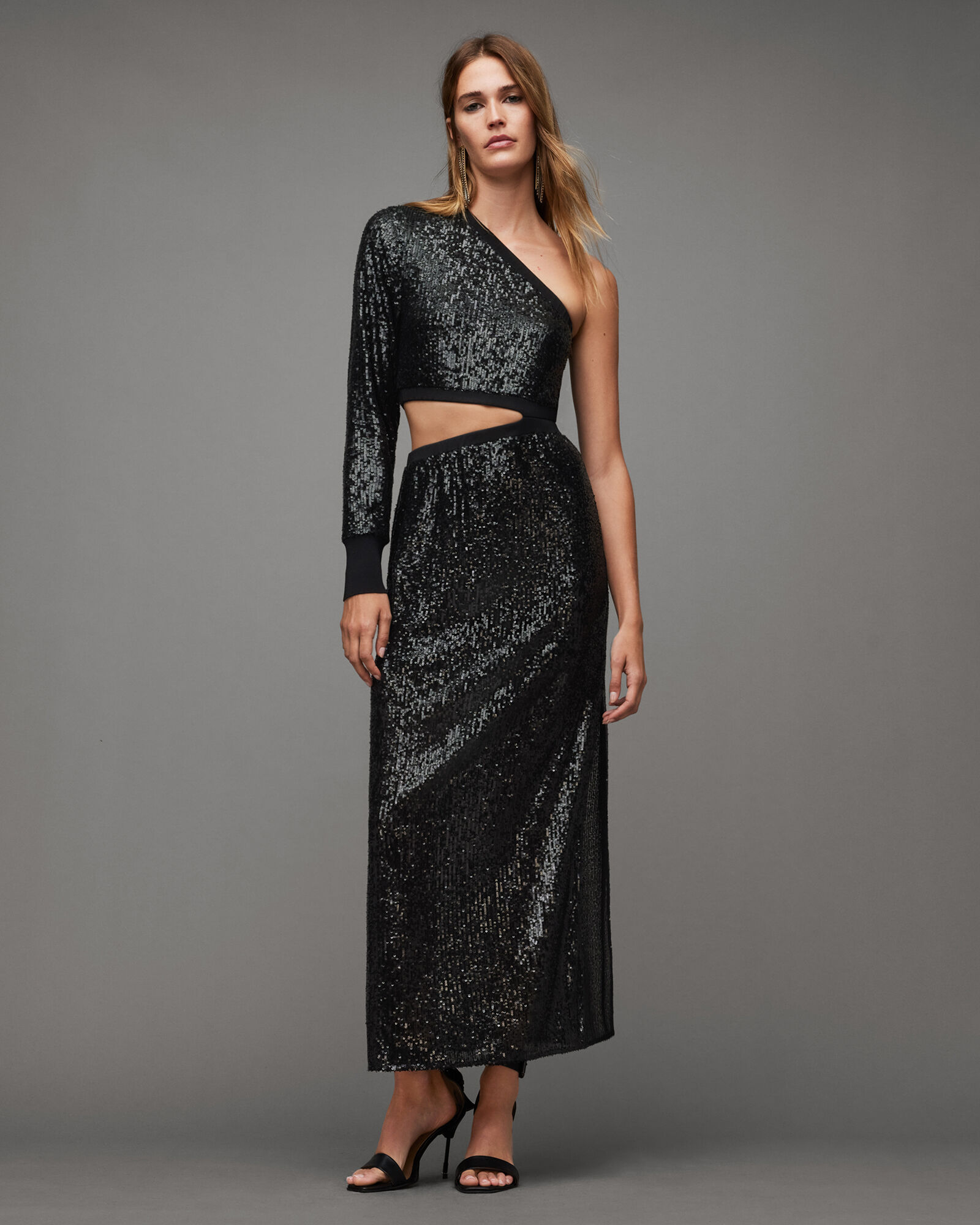 All Saints Sequin Dress