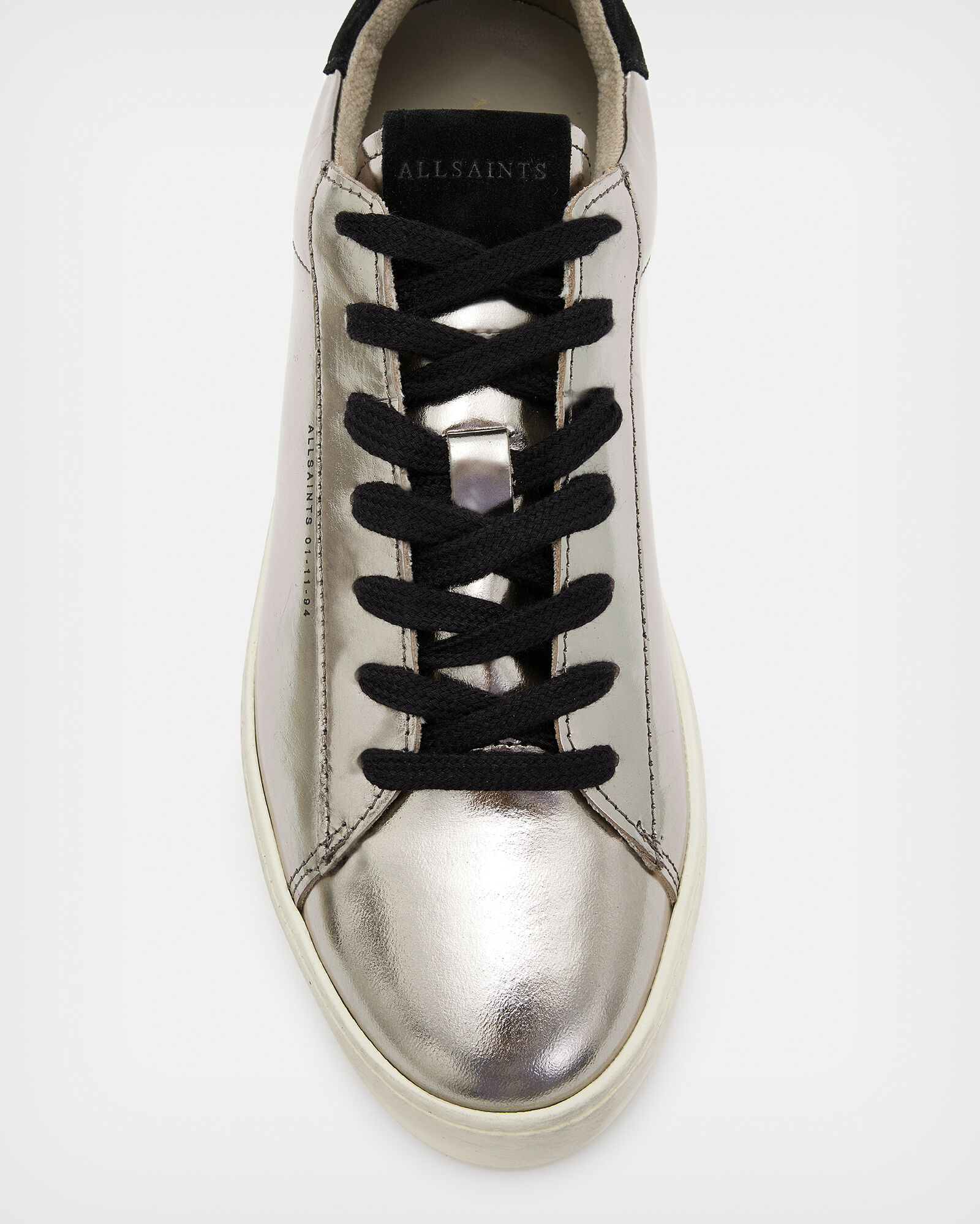 Shana Metallic Leather Sneakers