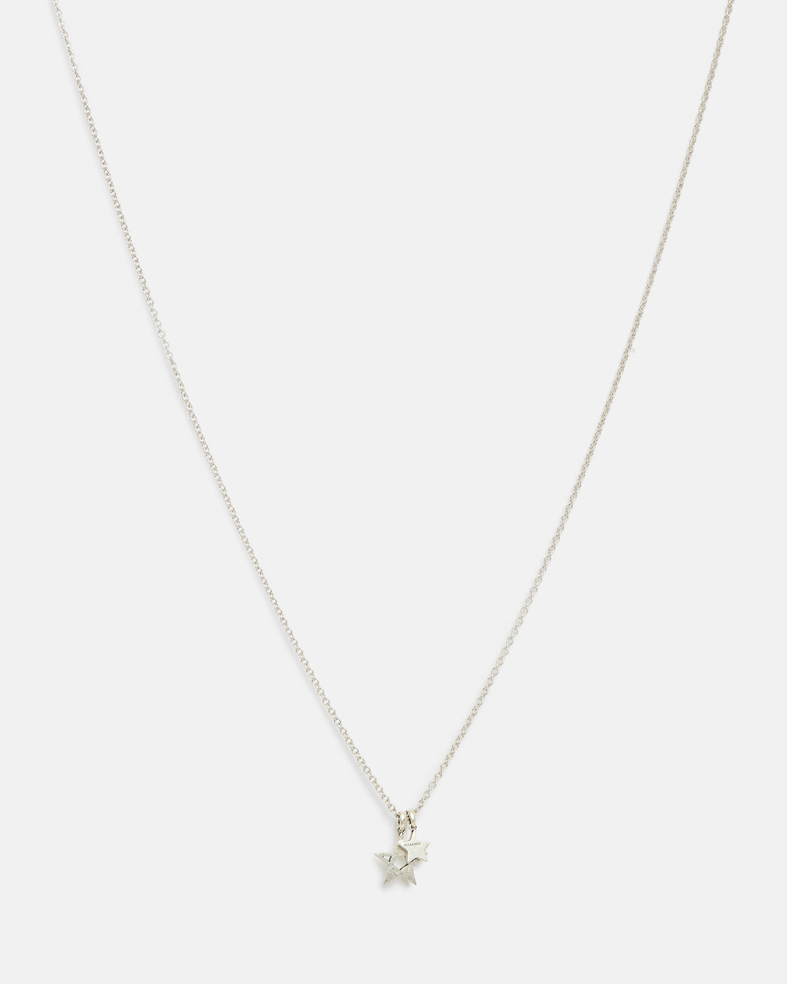 Astar Sterling Silver Star Charm Necklace