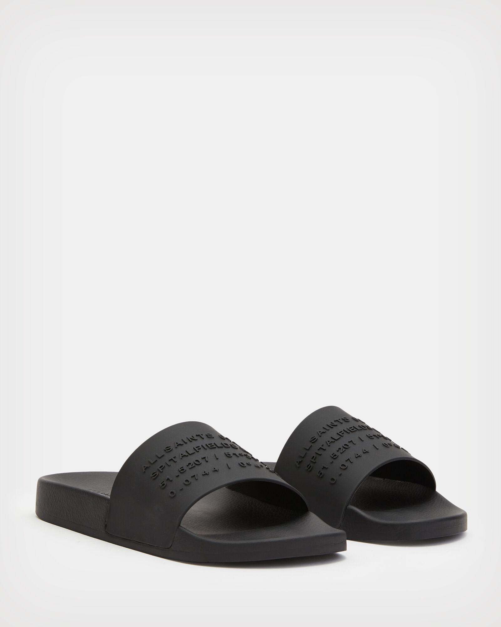 All Saints Women's Botan Slingback Black Sandals | eBay