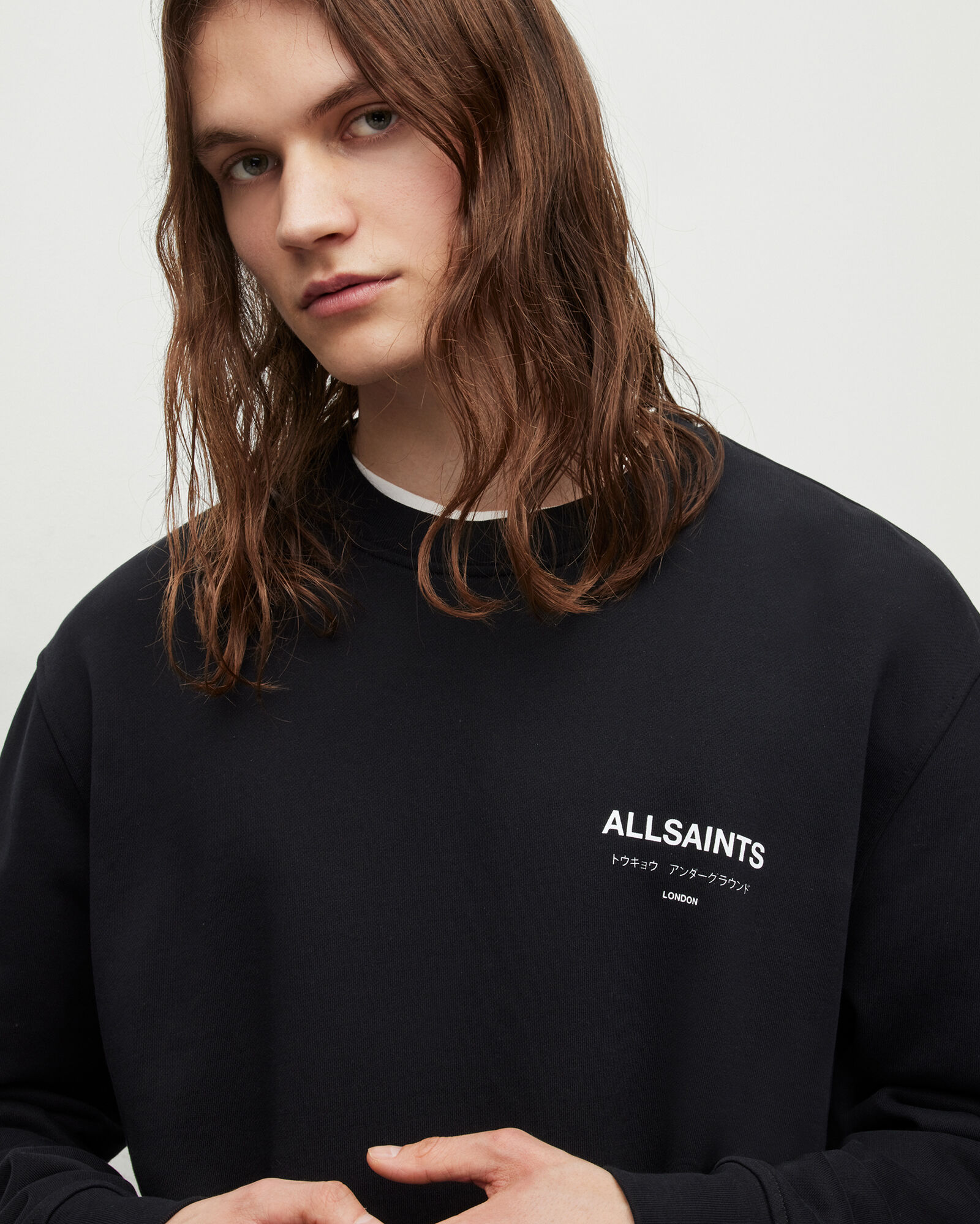 Underground Relaxed Fit Crew Sweatshirt