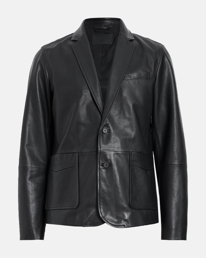 Shop the Andrius Leather Blazer