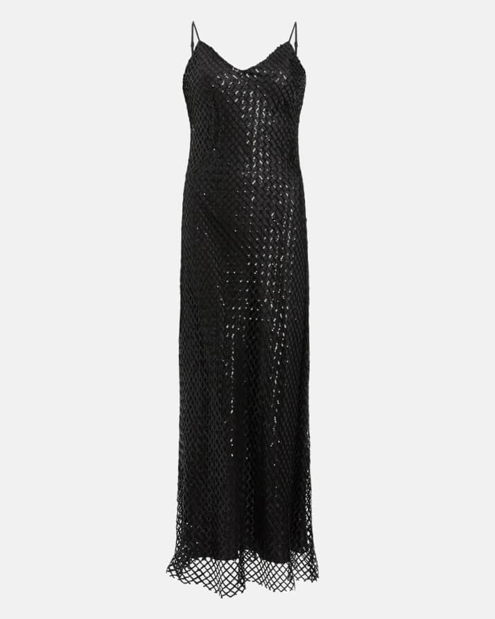 Shopper la robe midi nuisette sequins Chantelle