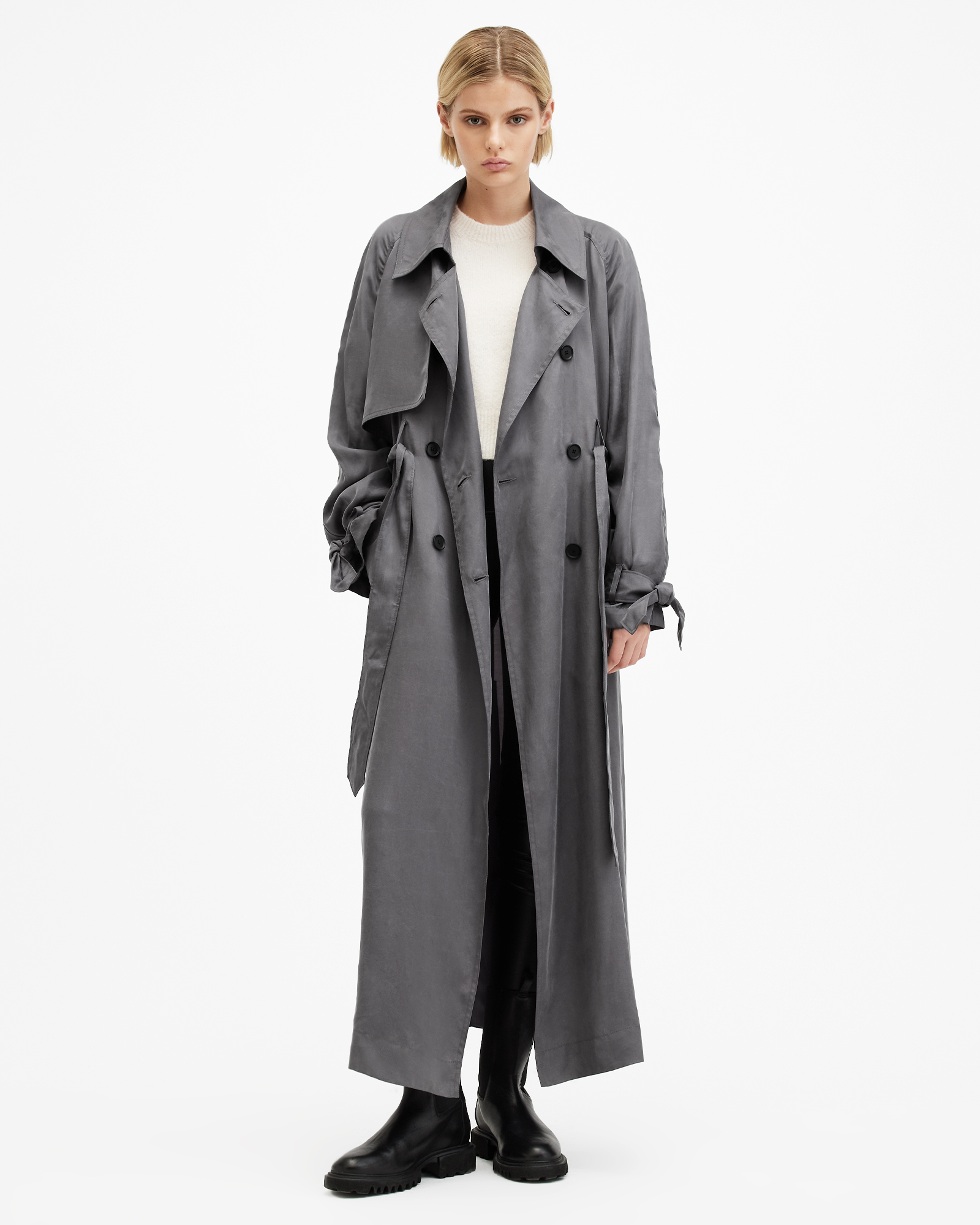 All saints adalee coat best sale