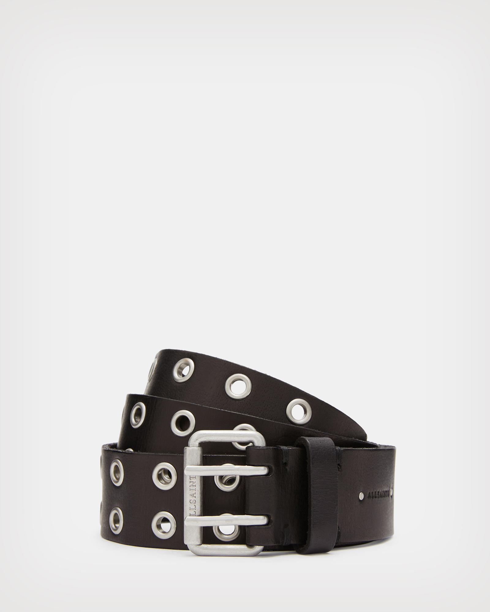 Iryna Leather Belt Black | ALLSAINTS