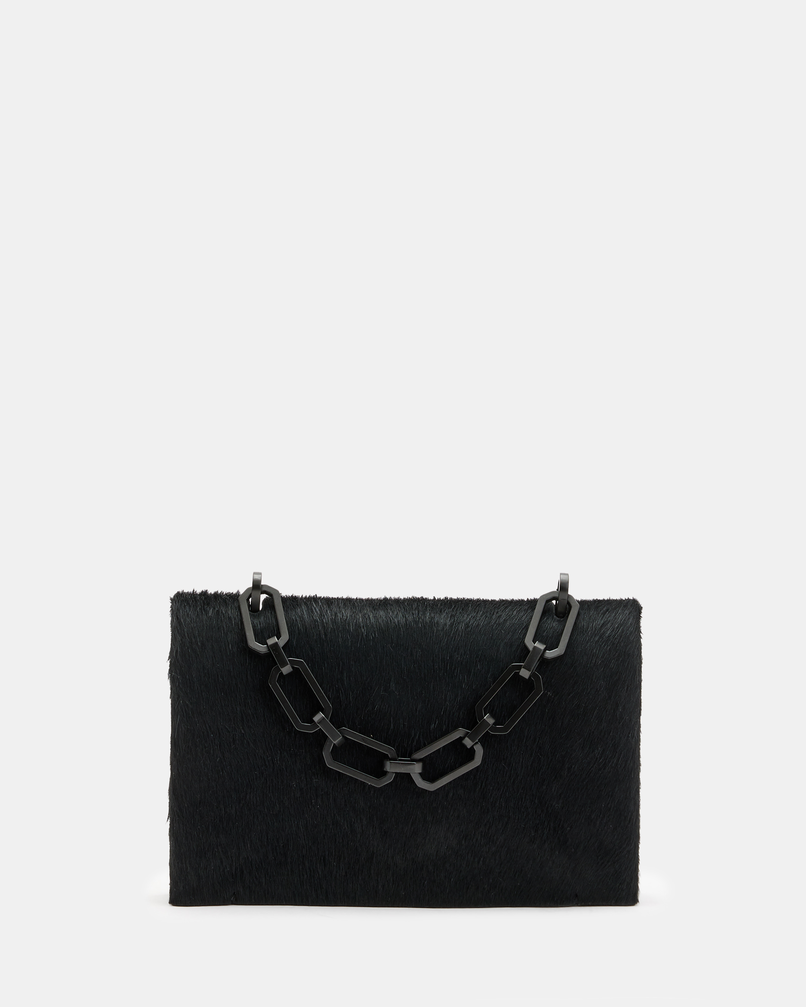 Allsaints top Marry Leather Pochette Black