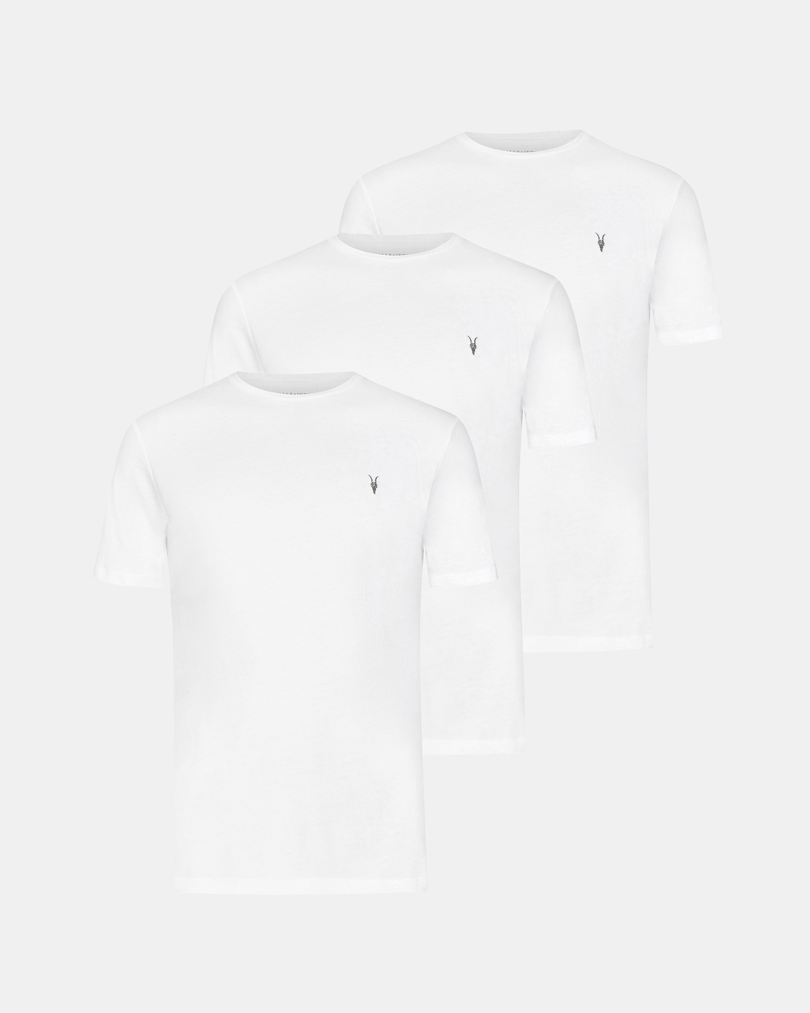 AllSaints Brace Brushed Cotton 3 Pack T-Shirts