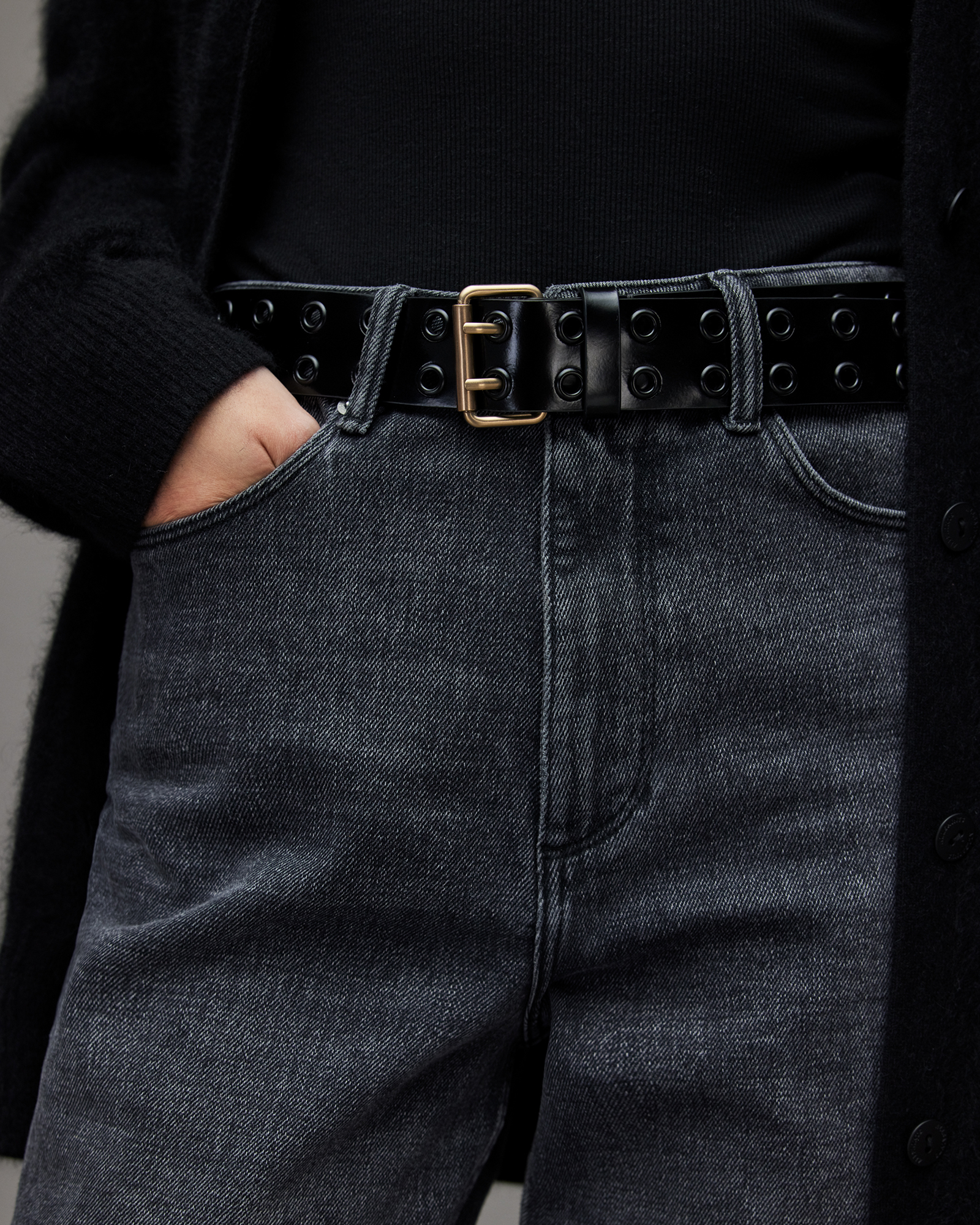 allsaints belt women