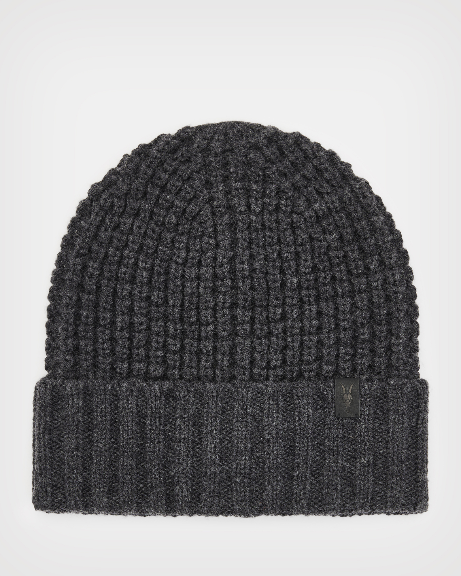 Nevada Beanie Charcoal | ALLSAINTS