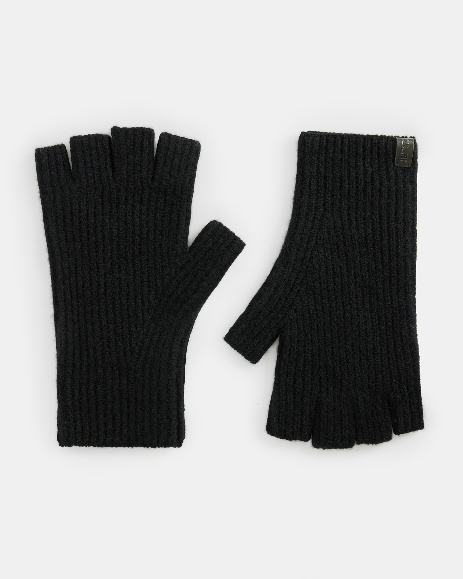 Men's Fingerless Rag Wool Gloves | Olive | Size Large | Orvis