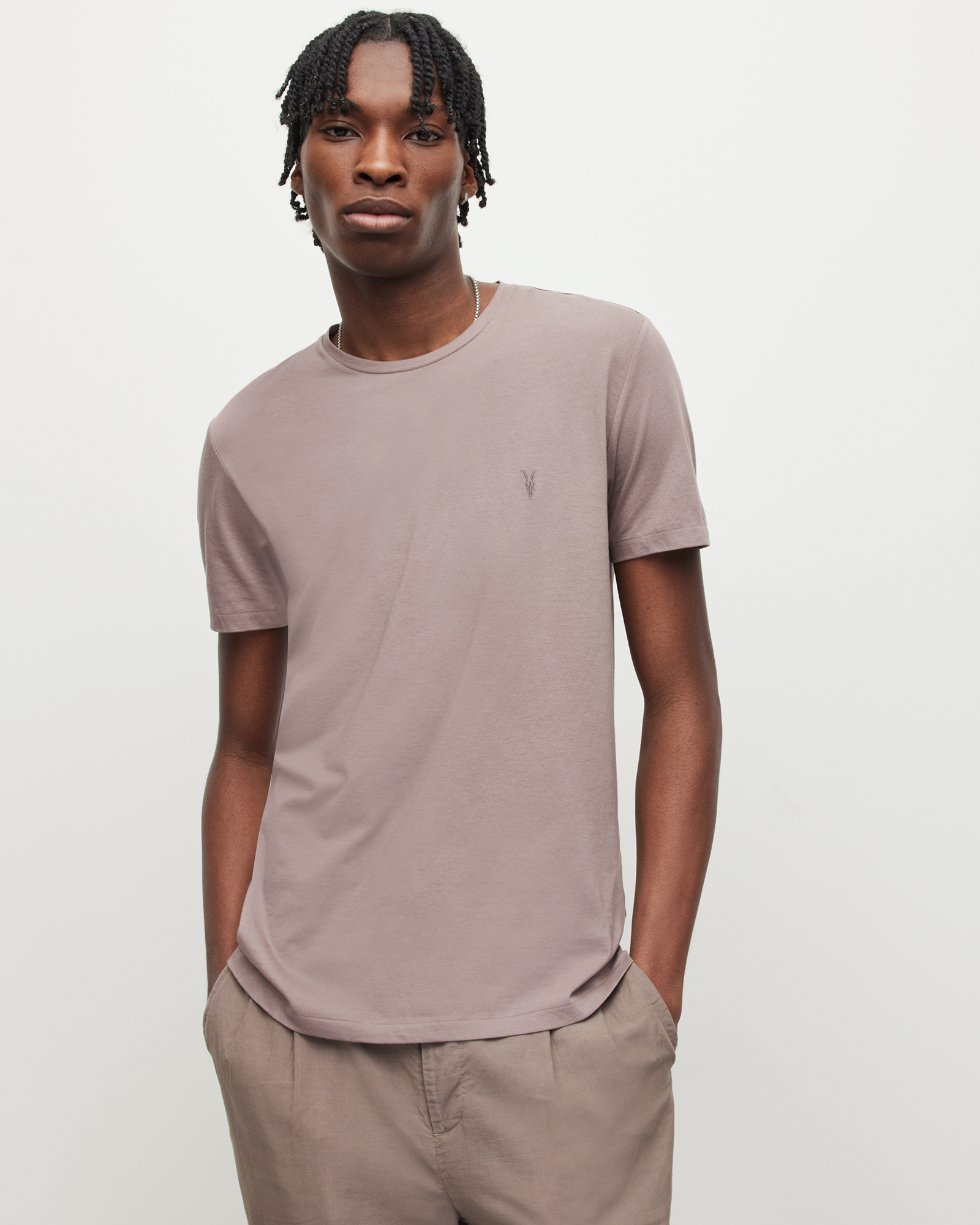 Allsaints Tonic Crew Ramskull T-shirt