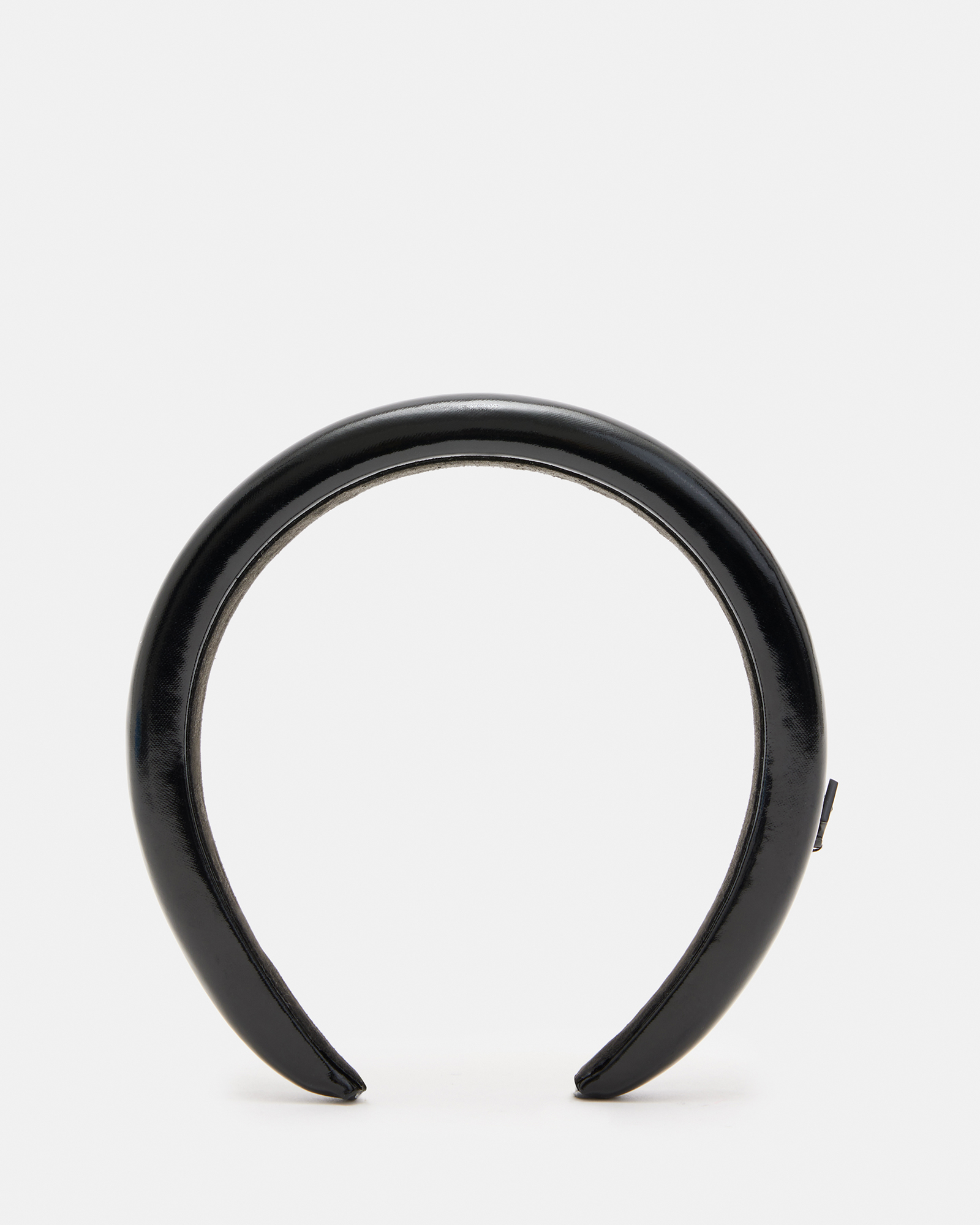 Lea Patent Headband Black | ALLSAINTS US
