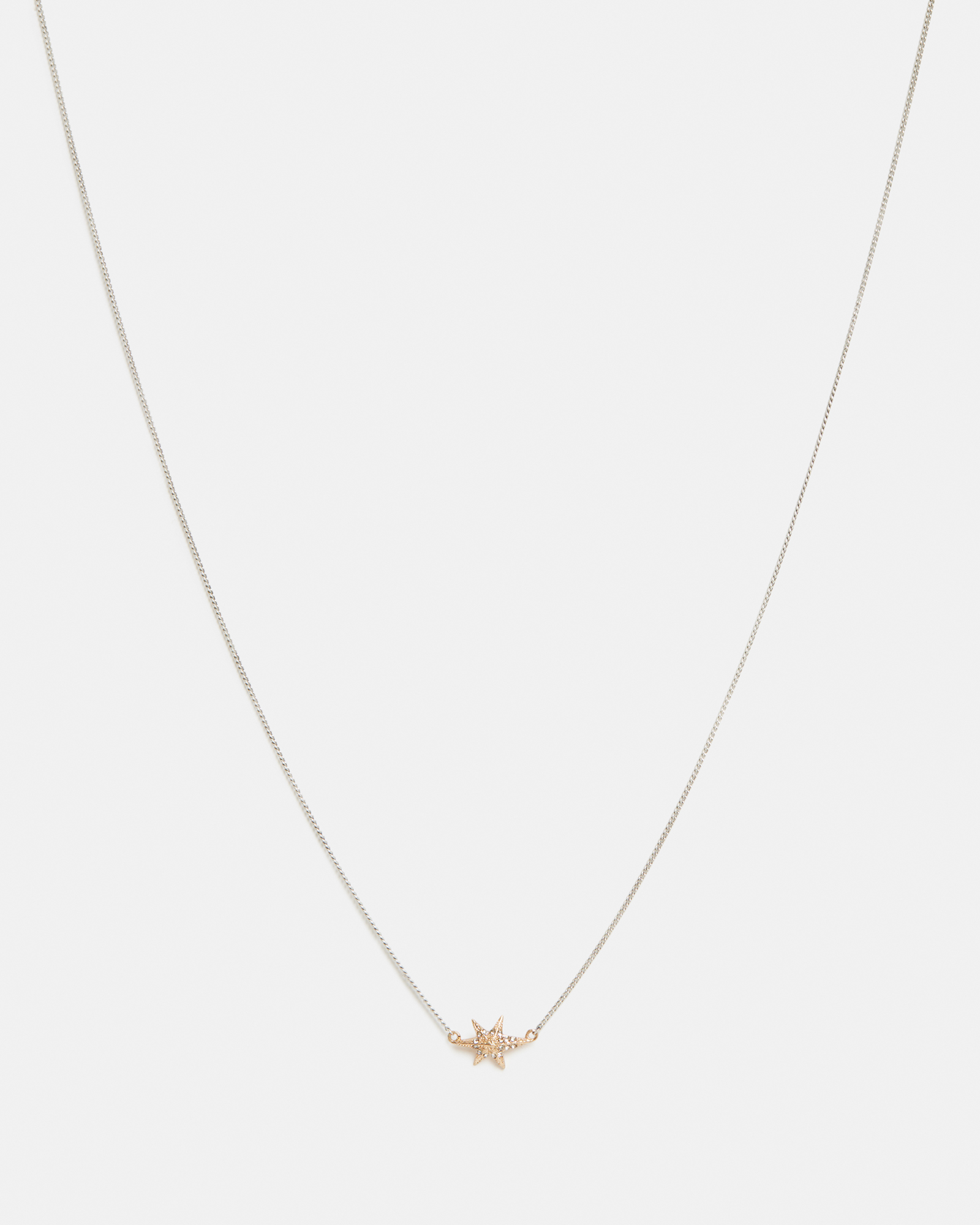 Bella Gold Tone Pendant Necklace WARM BRASS | ALLSAINTS US