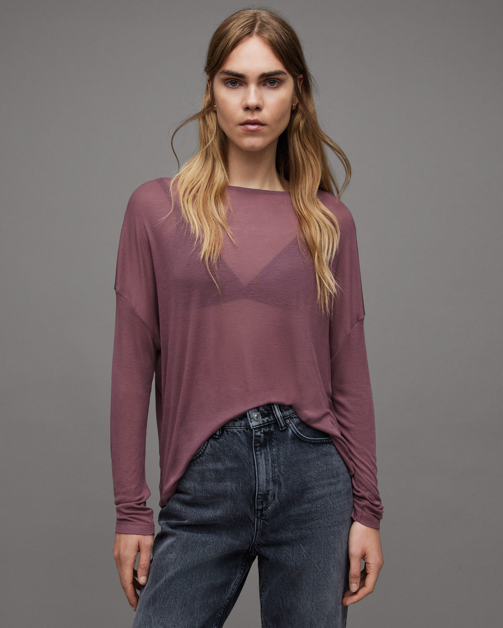 Grace Ramskull T-shirt Mulberry Mauve