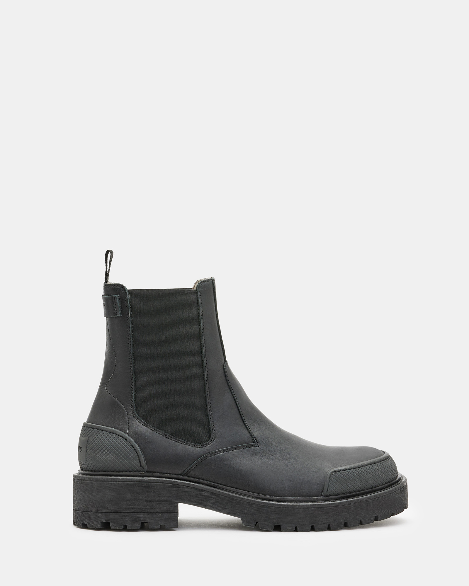 Matrix Leather Work Chelsea Boots Black | ALLSAINTS US