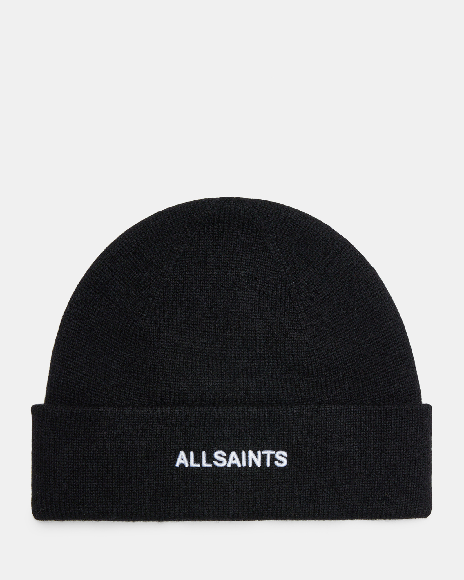 Bode Embroidered Logo Beanie Hat Black | ALLSAINTS US