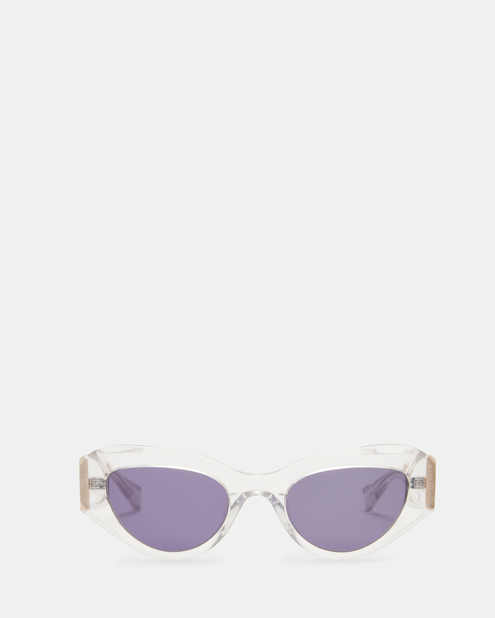 Calypso Bevelled Cat Eye Sunglasses GRAPHITE CRYSTAL | ALLSAINTS US