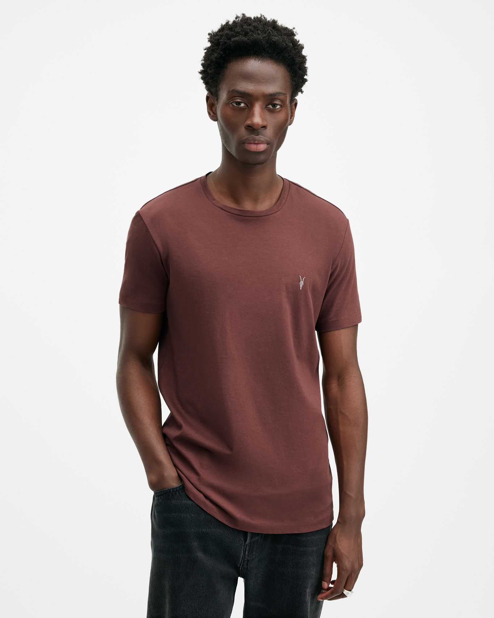 AllSaints Ript Crew T-Shirt 2024