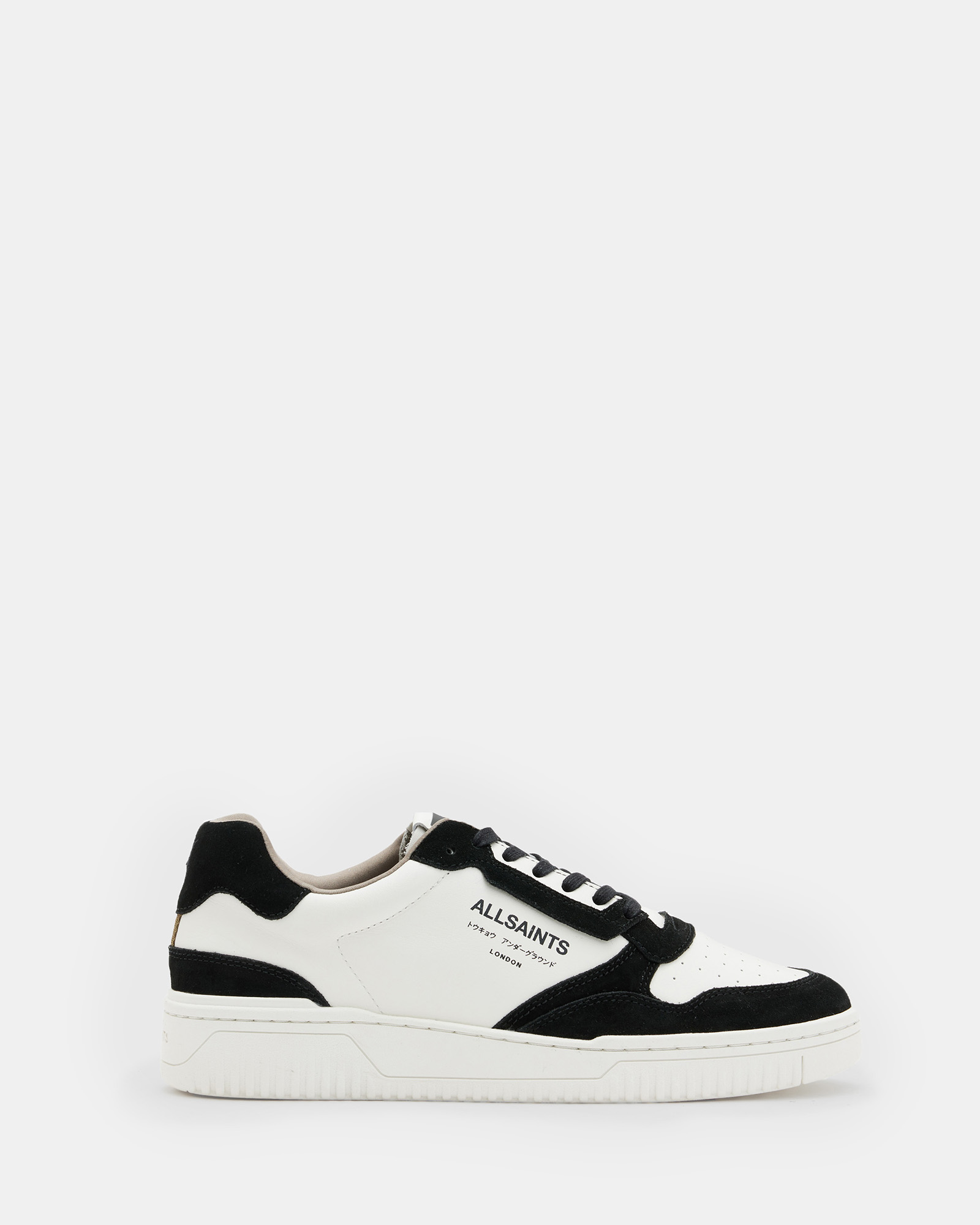 AllSaints Regan Leather Low Top Sneakers